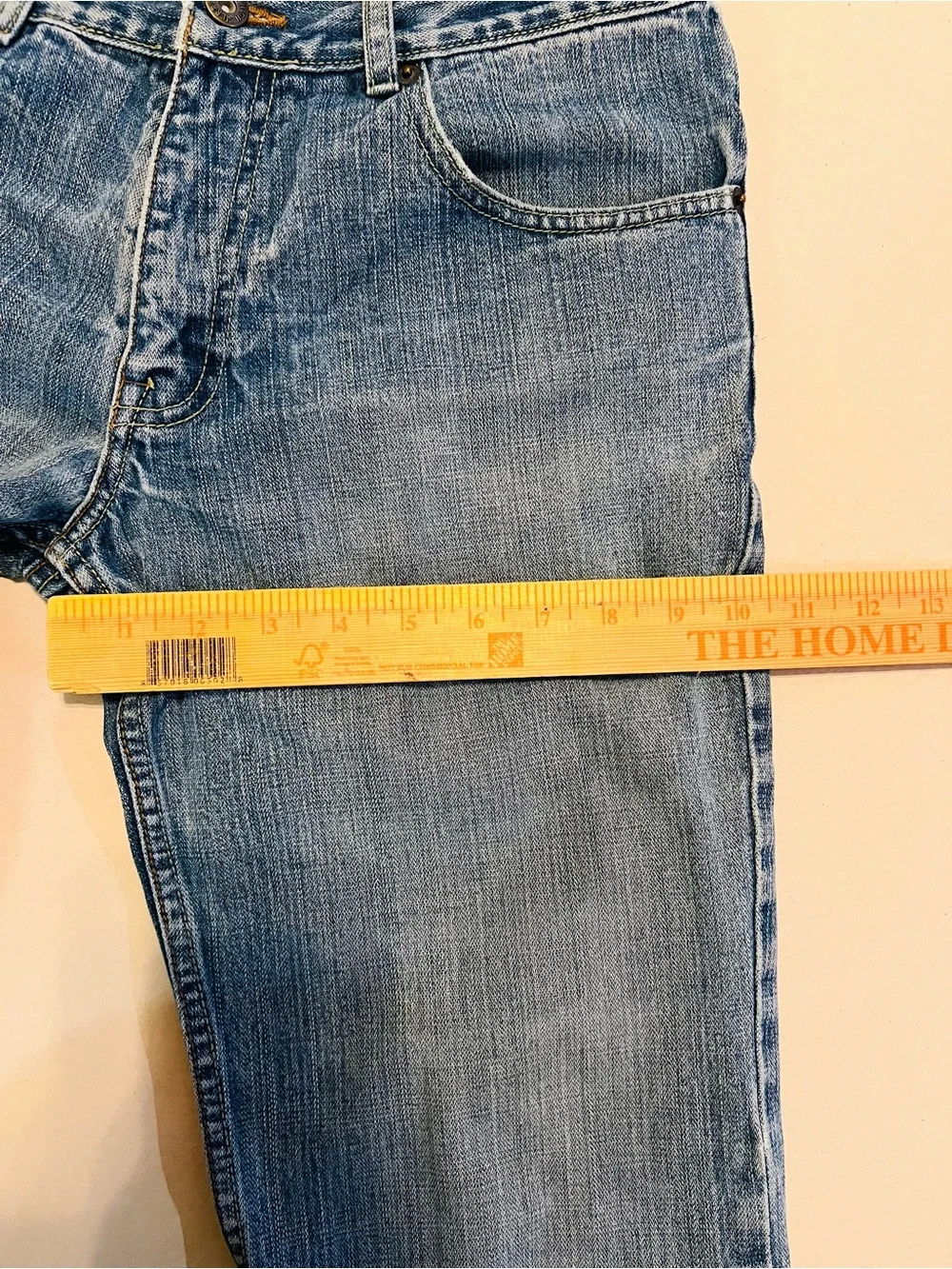 Classic Men's Blue Denim Jeans